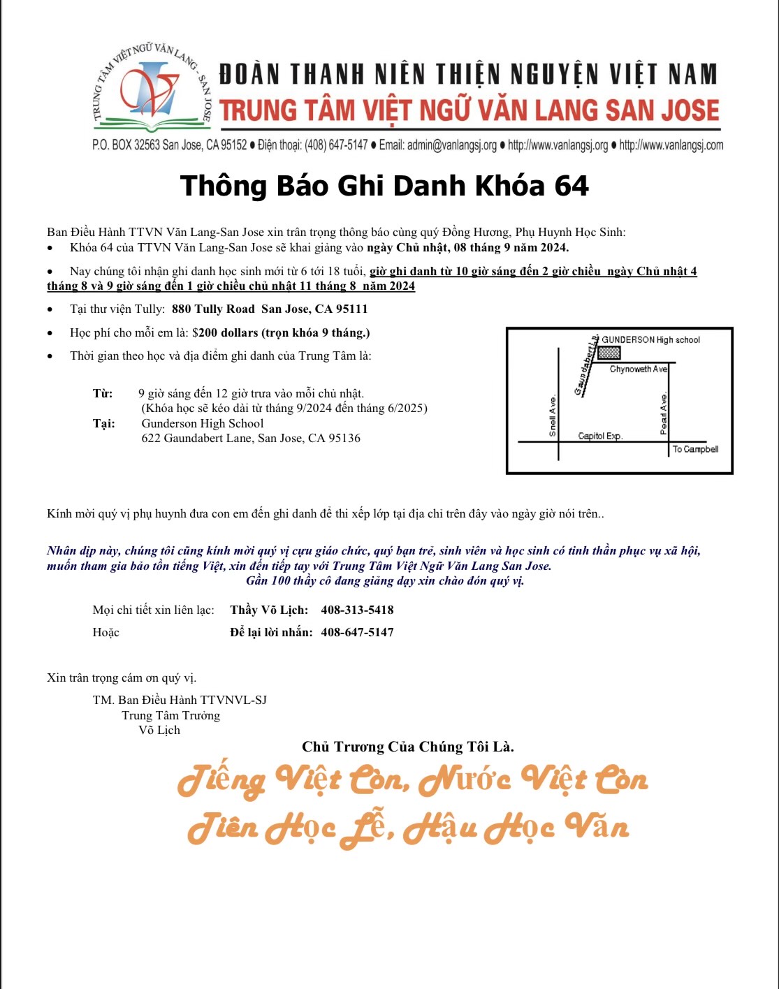 Ghi Danh Khoa 64